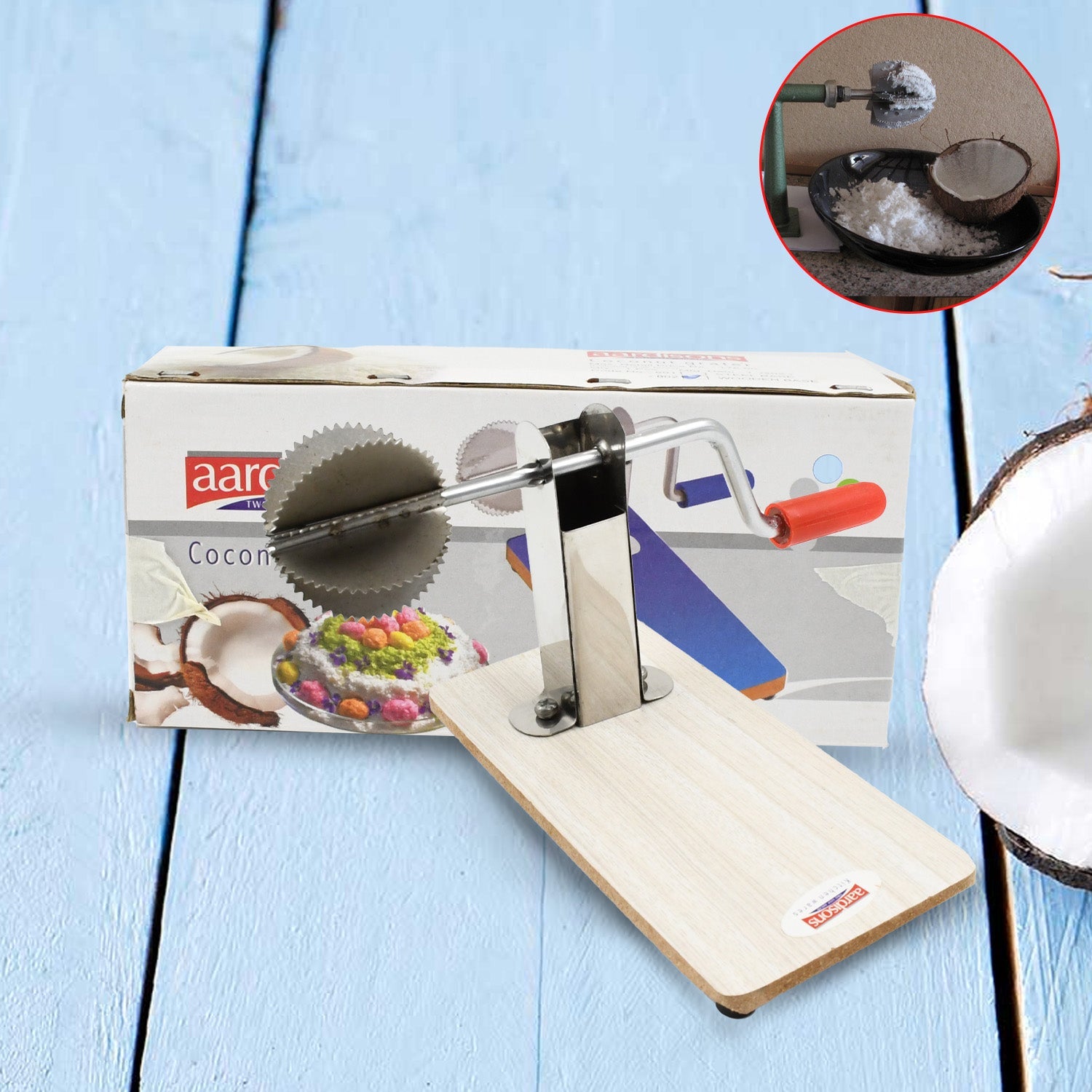 Coconut Scrapper Tool  Coconut Scrapper Tool
